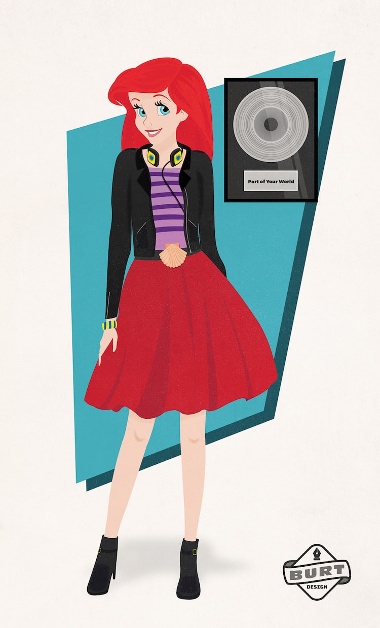 principesse disney in carriera matt burt Ariel