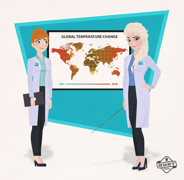 principesse disney in carriera matt burt Frozen